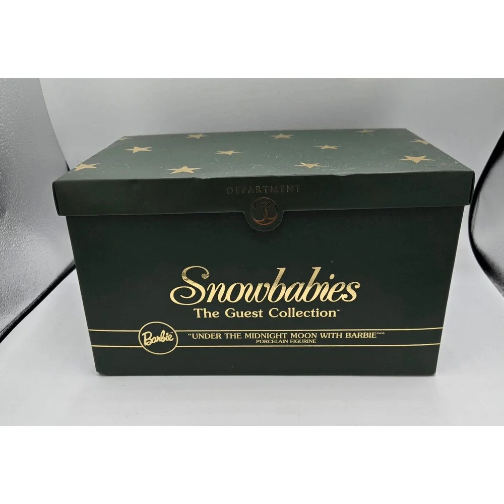 Department 56 Snowbabies The Guest Collection‎ Under the Midnight Moon w/ Barbie